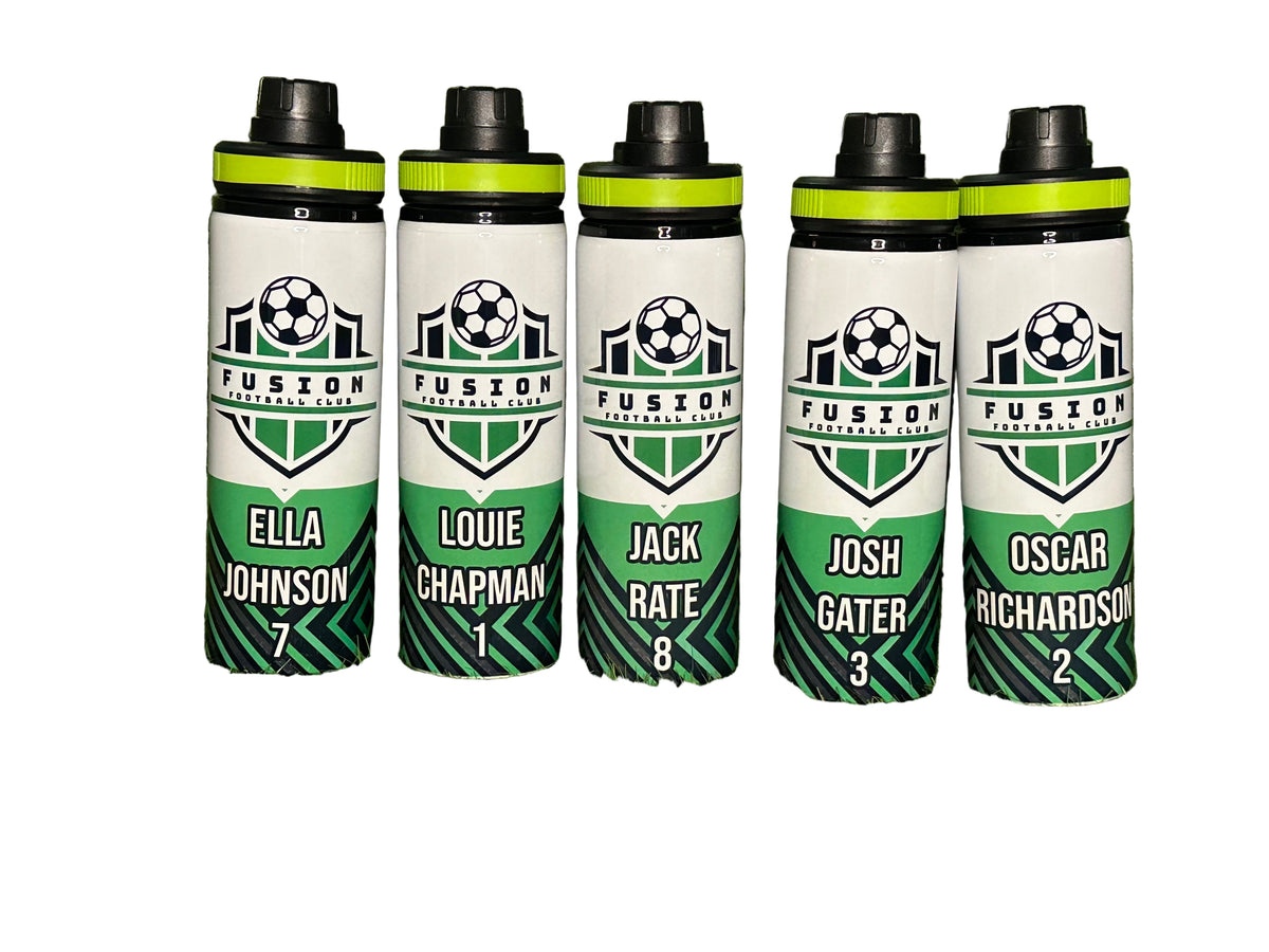 Personalised 850ml Metal Water Bottle