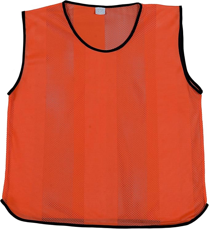 Pack of ten custom football training bibs
