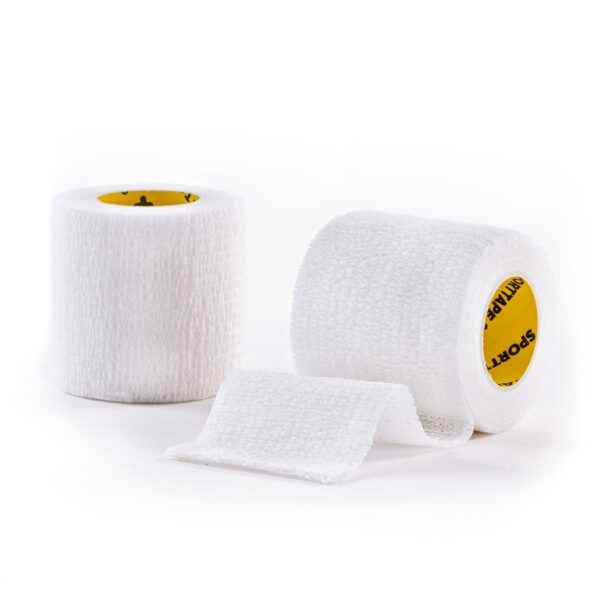 (TWO ROLLS) Football Cohesive Sock Wrap. 5cm x 4.5m