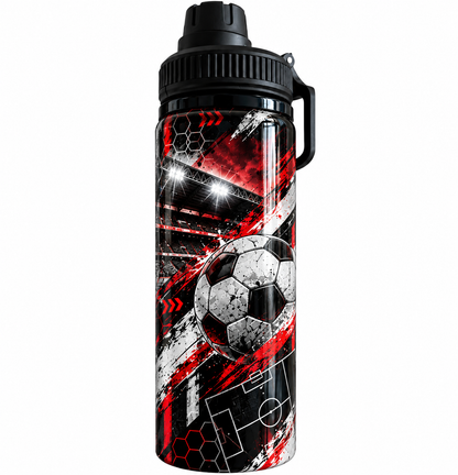 Personalised Football Water Bottle – 600ml