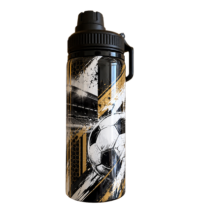 Personalised Football Water Bottle – 600ml