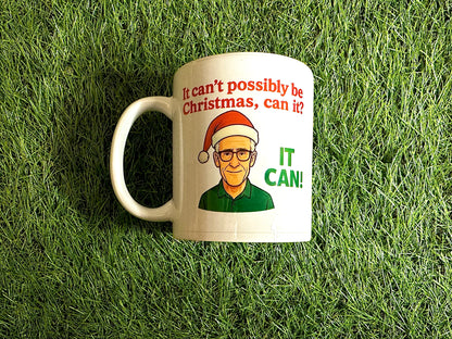 Mick McCarthy Christmas Mug – Funny Football Gift | “It Can!” Xmas Mug