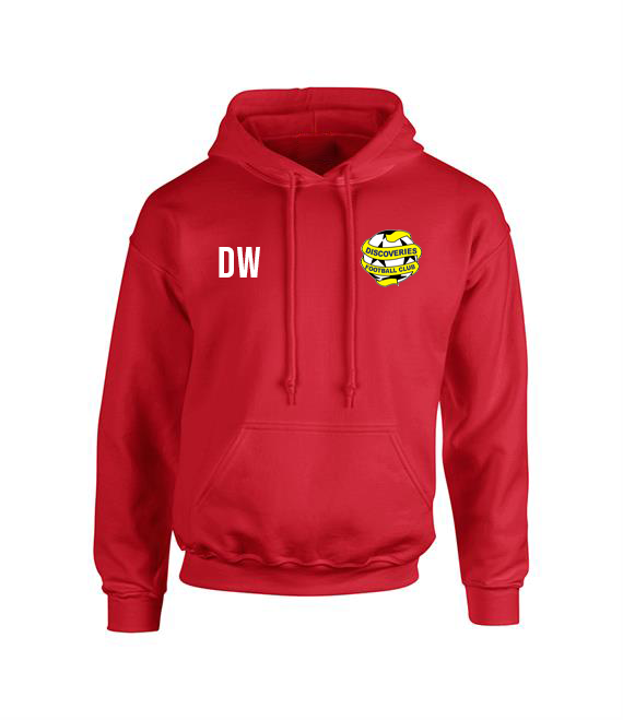Personalised adult football club hoodie
