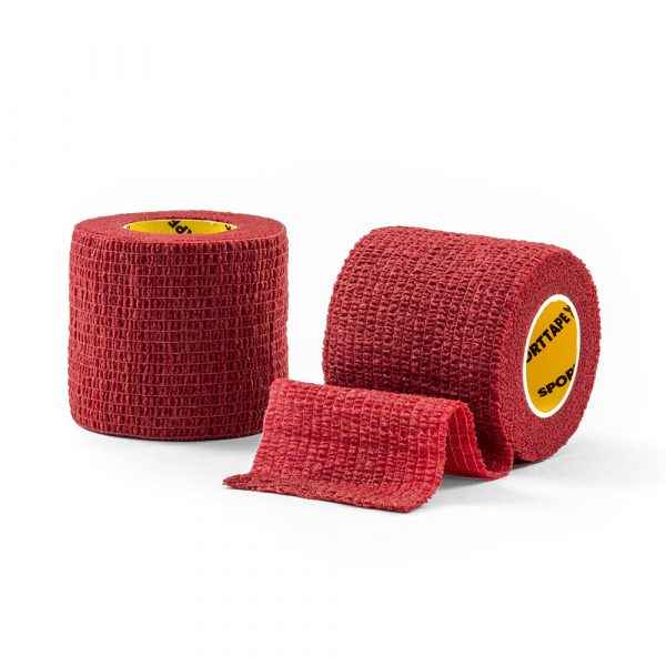 (TWO ROLLS) Football Cohesive Sock Wrap. 5cm x 4.5m