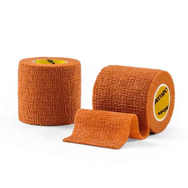 (TWO ROLLS) Football Cohesive Sock Wrap. 5cm x 4.5m