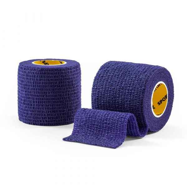 (TWO ROLLS) Football Cohesive Sock Wrap. 5cm x 4.5m