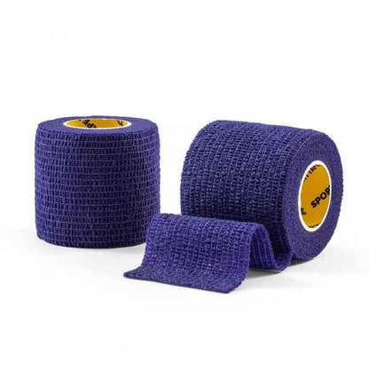 (TWO ROLLS) Football Cohesive Sock Wrap. 5cm x 4.5m
