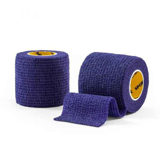 (TWO ROLLS) Football Cohesive Sock Wrap. 5cm x 4.5m