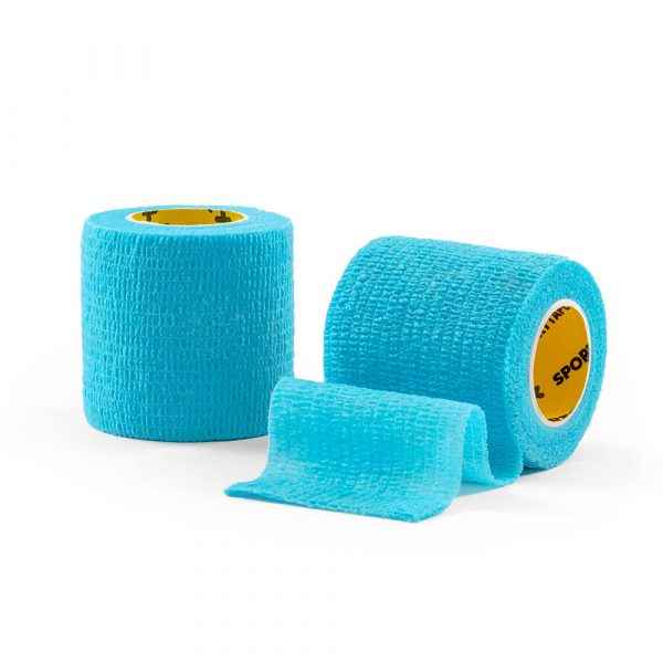 (TWO ROLLS) Football Cohesive Sock Wrap. 5cm x 4.5m