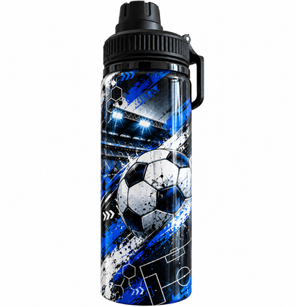 Personalised Football Water Bottle – 600ml