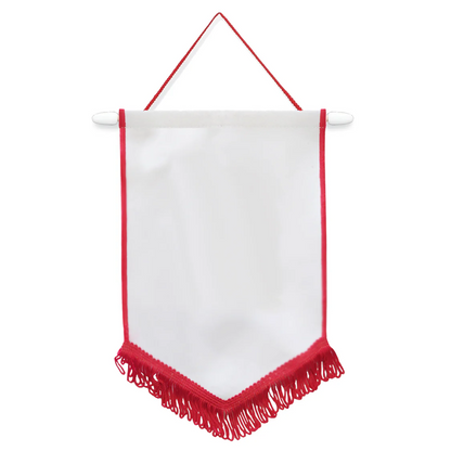 Sports Team Pennant Flag – Green, Red, Blue & White
